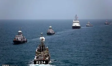 Rusiya ilə İran Xəzərdə hərbi güc nümayiş etdirirlər FOTO