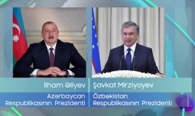 İlham Əliyev Şavkat Mirziyoyevə zəng edib