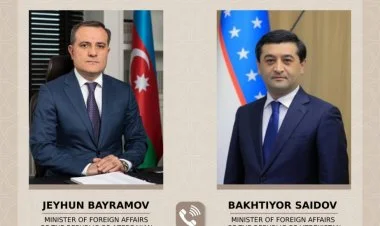 Azərbaycan və Özbəkistan XİN başçıları telefonla danışıb