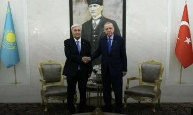 Qazaxıstan Prezidenti Türkiyədə rəsmi səfərdədir