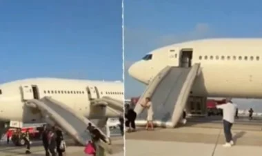 "Turkish Airlines"in təyyarəsində tüstülənmə baş verib