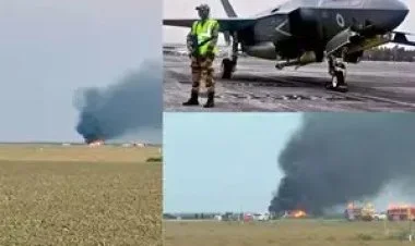 ABŞ ordusuna məxsus F-35 qırıcısı qəzaya uğrayıb