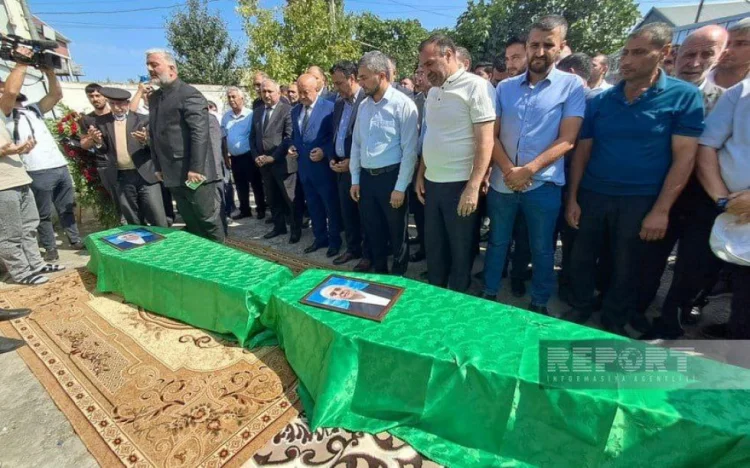 Rusiyada öldürülən Səfərov qardaşları Ağcabədidə dəfn olunub