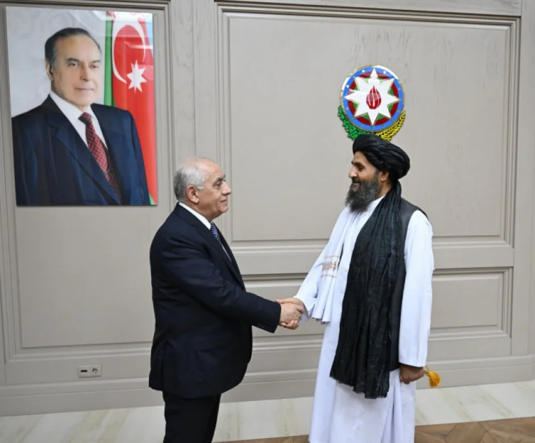 Əli Əsədov Əfqanıstanın Baş nazirinin müavini ilə görüşüb