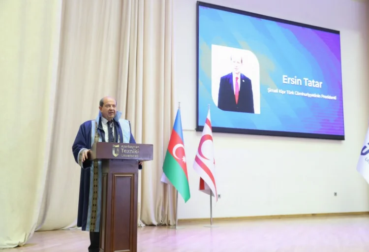 Şimali Kipr Prezidenti Azərbaycanda səfərdədir FOTO
