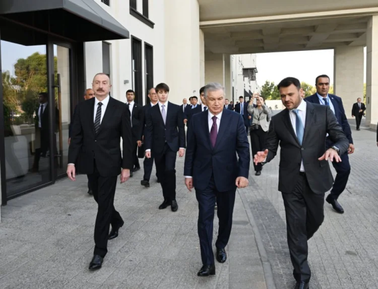 Azərbaycan və Özbəkistan prezidentləri “Sea Breeze”də