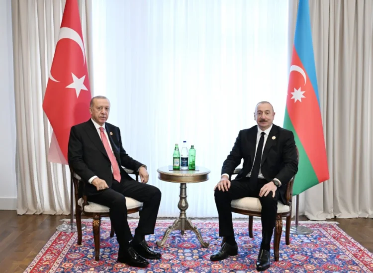 İlham Əliyev Xankəndidə Rəcəb Tayyib Ərdooğanla görüşüb