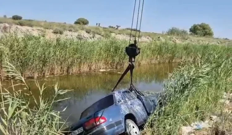 Salyanda avtomobil kanala aşıb, üç nəfər ölüb