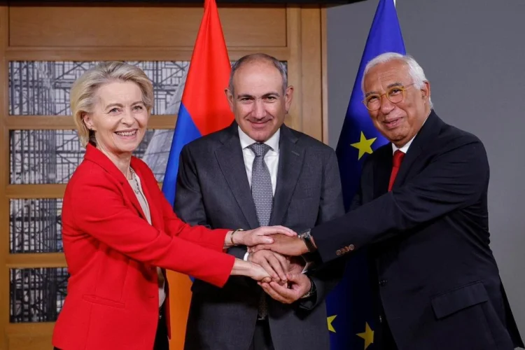 Paşinyan Brüsselə işgüzar səfərə gedib YENİLƏNİB/FOTO