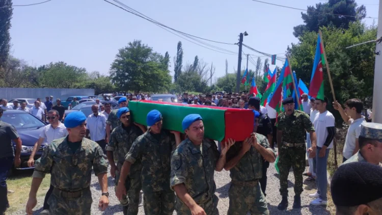 Daha bir itkin-şəhid Xaçmazda dəfn olunub