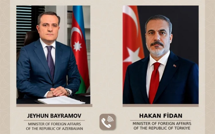 Ceyhun Bayramov və Hakan Fidan telefonla danışıblar