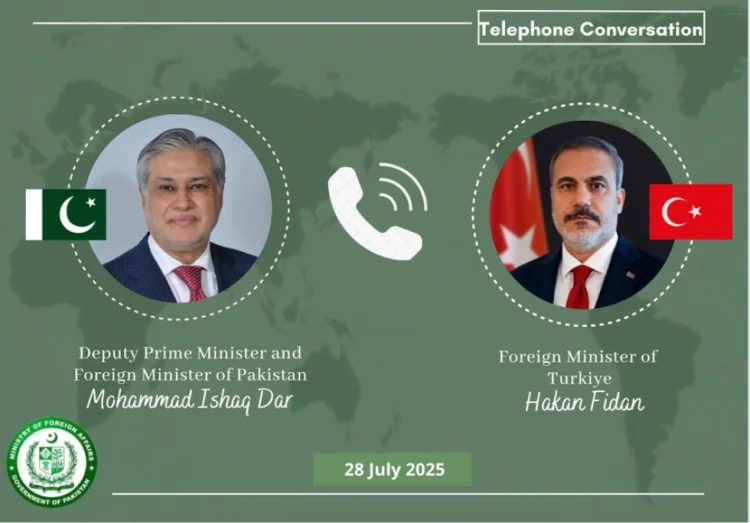Türkiyə və Pakistan XİN başçıları telefonla danışıblar