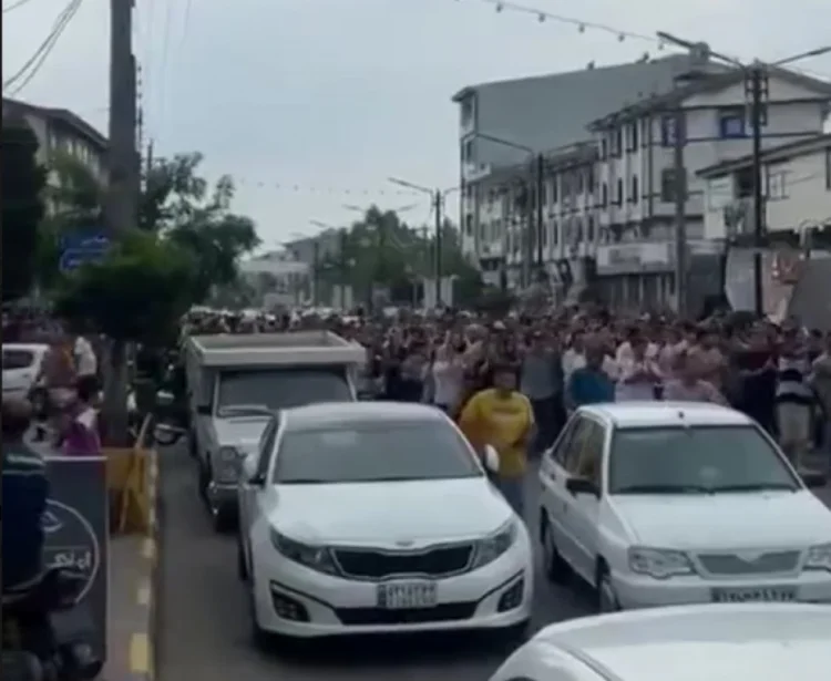 İranın Azərbaycanla sərhəddindəki bölgədə xalq etirazları