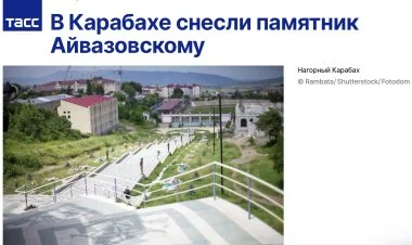 TASS üçüncü dəfə məqaləsinin adını dəyişdi