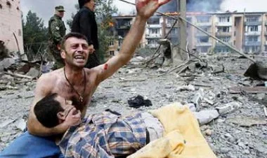 Gürcüstanda avqust müharibəsinin 17-ci ildönümüdür