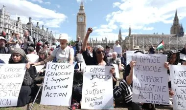 Londonda 474 nəfər “Palestine Action” tərəfdarı saxlanılıb