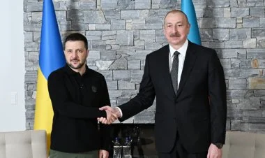 Volodimir Zelenski İlham Əliyevə zəng edib