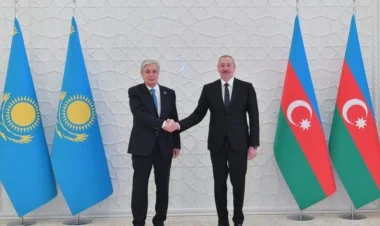 Kasım-Jomart Tokayev İlham Əliyevə zəng edib