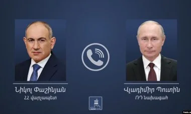 Putin Paşinyanla telefonla danışıb YENİLƏNİB