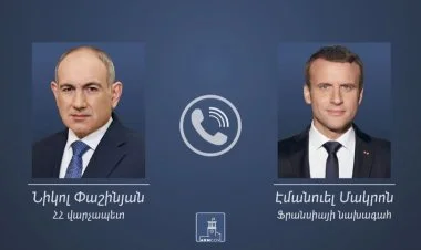 Paşinyan Putindən sonra Makronu da məlumatlandırıb