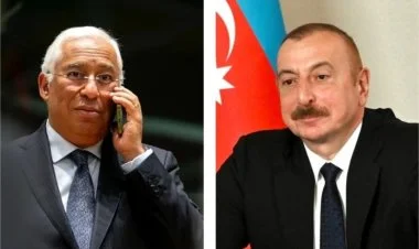 Antonio Koşta Prezident İlham Əliyevə zəng edib