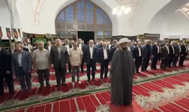 Məsud Pezeşkian İrəvandakı Göy məscidi ziyarət edib FOTO