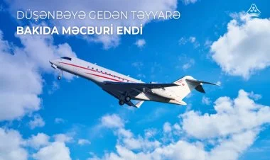 Londondan Düşənbəyə uçan təyyarə Bakıda məcburi eniş edib