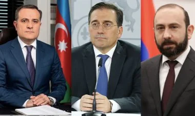 İspaniya XİN rəhbəri Bayramov və Mirzoyana zəng edib