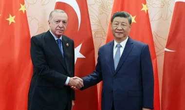 Türkiyə Prezidenti Ərdoğan ÇXR-nın sədri Si Cinpinlə görüşüb