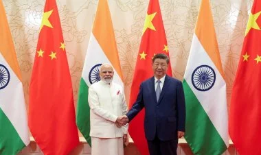 7 ildə ilk dəfə: Modi Çində Si Cinpin ilə görüşür VİDEO