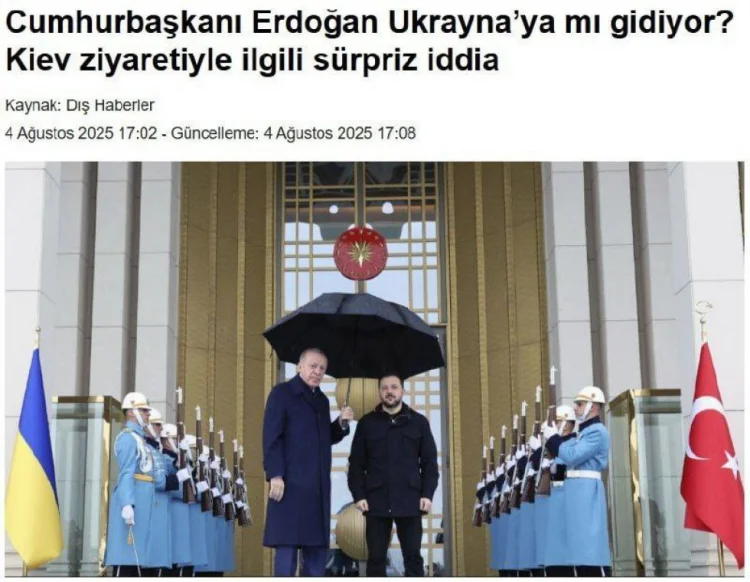 Türkiyə Prezidenti R.T.Ərdoğan Ukraynaya gedir, ya getmir?