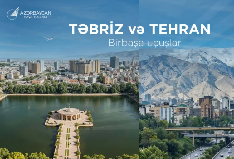 AZAL İranın iki şəhərinə uçuşlara başlayır