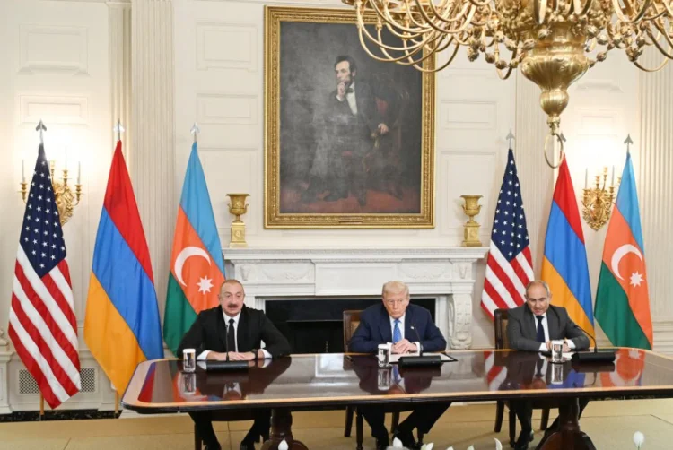 İlham Əliyev, Tramp və Paşinyanın bəyanatı TAM MƏTN