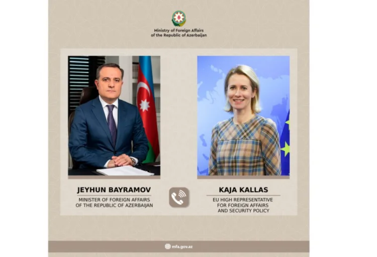 Ceyhun Bayramov və Kaya Kallas telefonda danışıblar