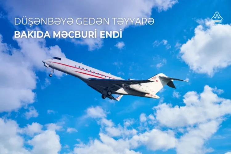 Londondan Düşənbəyə uçan təyyarə Bakıda məcburi eniş edib