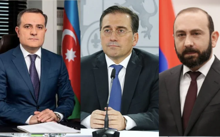 İspaniya XİN rəhbəri Bayramov və Mirzoyana zəng edib