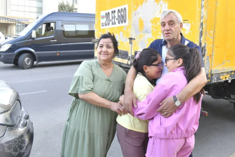 Ağdamın Xıdırlı kəndinə növbəti köç karvanı yola salınıb