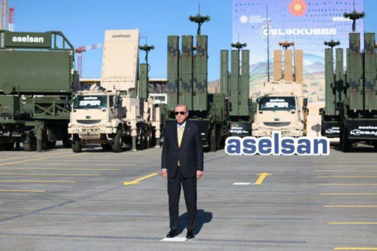 Ərdoğan “Polad Günbəz” sistemini təqdim etdi FOTO