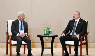 İlham Əliyev ŞƏT çərçivəsində görüşlər keçirir YENİLƏNİR