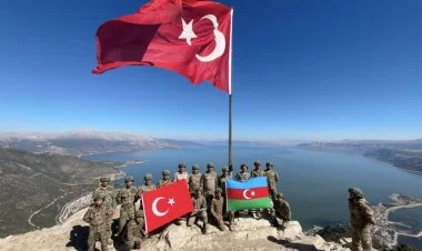 Azərbaycan komandoları Türkiyənin İsparta şəhərində təlimdə