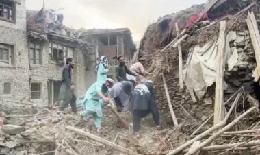 Əfqanıstanda güclü zəlzələ nəticəsində ölənlərin sayı artır