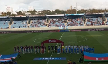 Azərbaycan futbol millisi İslandiyaya 5:0 məğlub olub