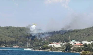 Bodrumda meşə yanır