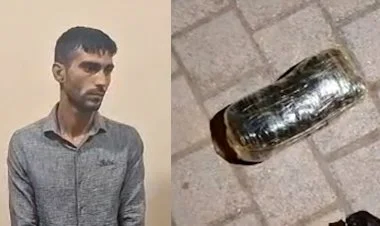 Bakıda heroin satan narkokuryer saxlanılıb VİDEO