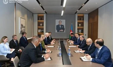 XİN-də ABŞ Ticarət Missiyasının nümayəndələri ilə görüş olub