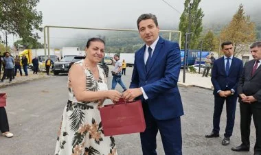 Növbəti köç karvanı Vəngli kəndinə çatıb YENİLƏNİB