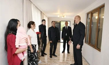 İlham Əliyev Xocalı rayonunun Seyidbəyli kəndində olub