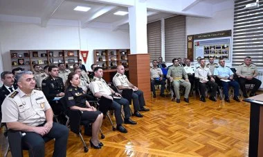 Bakıda üç dövlətin hərbçilərinin iştirakı ilə kurs keçirilir
