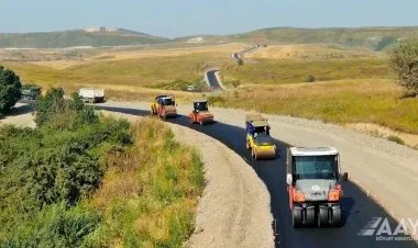 Suqovuşan–Sərsəng–Qozlukörpü–Kəlbəcər yolunun tikintisi