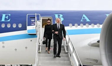 Prezident və birinci xanım Nyu-Yorka gəliblər FOTO